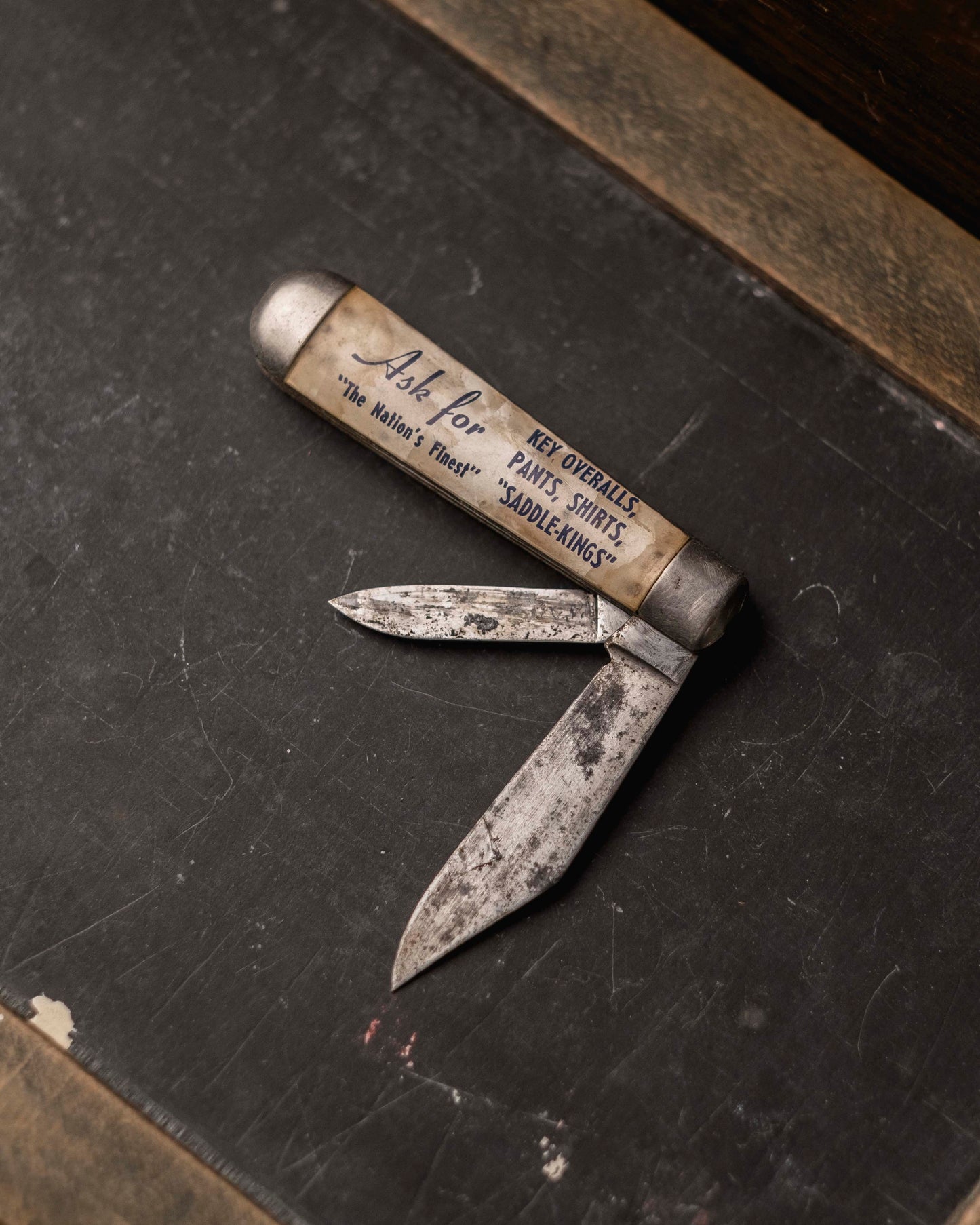 1950s Key Work Clothes Imperial Pocket Advertising Knife