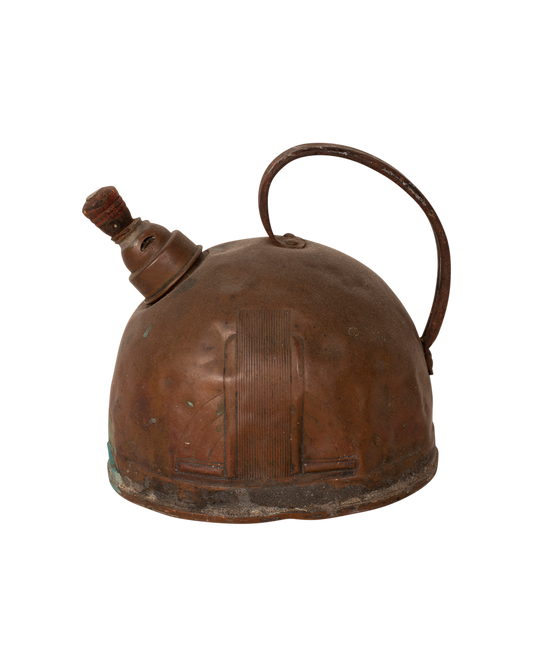 Antique Art Deco Copper Pot
