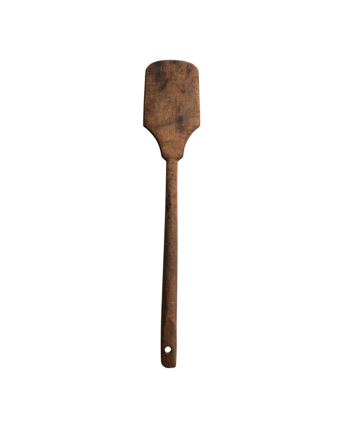 French antique wooden spatula