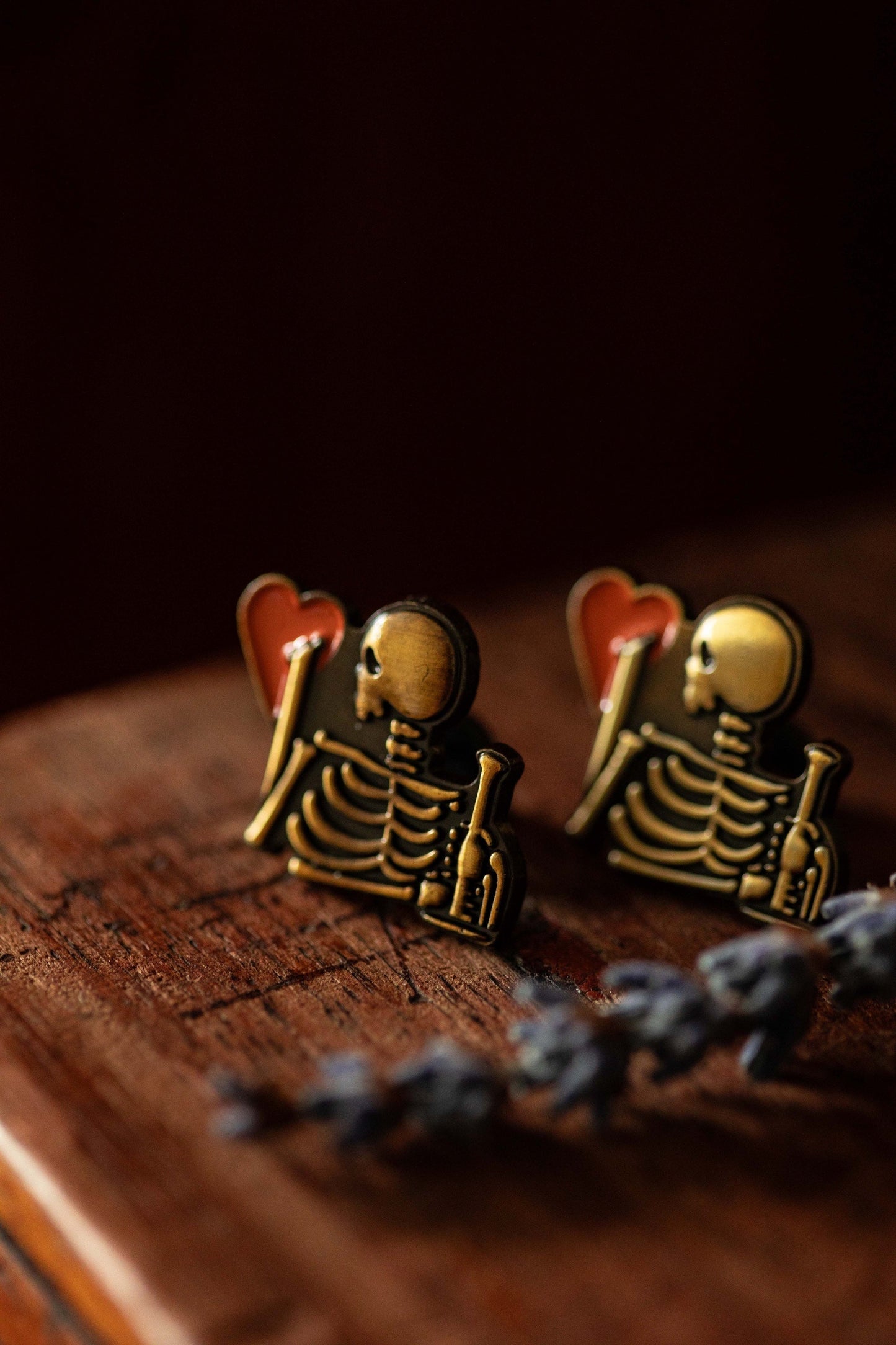 BOUND enamel pin