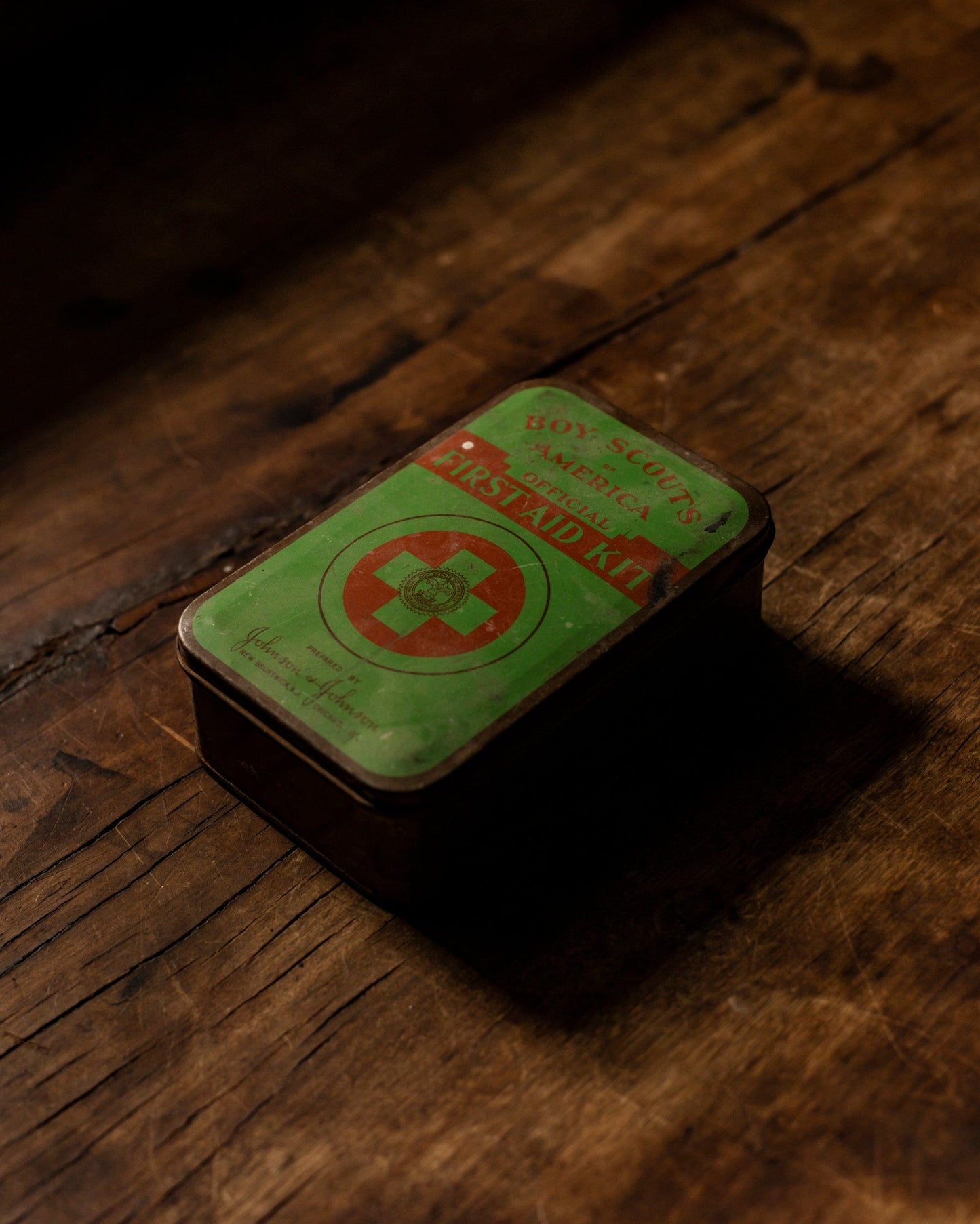 Boy Scouts of America First Aid Tin