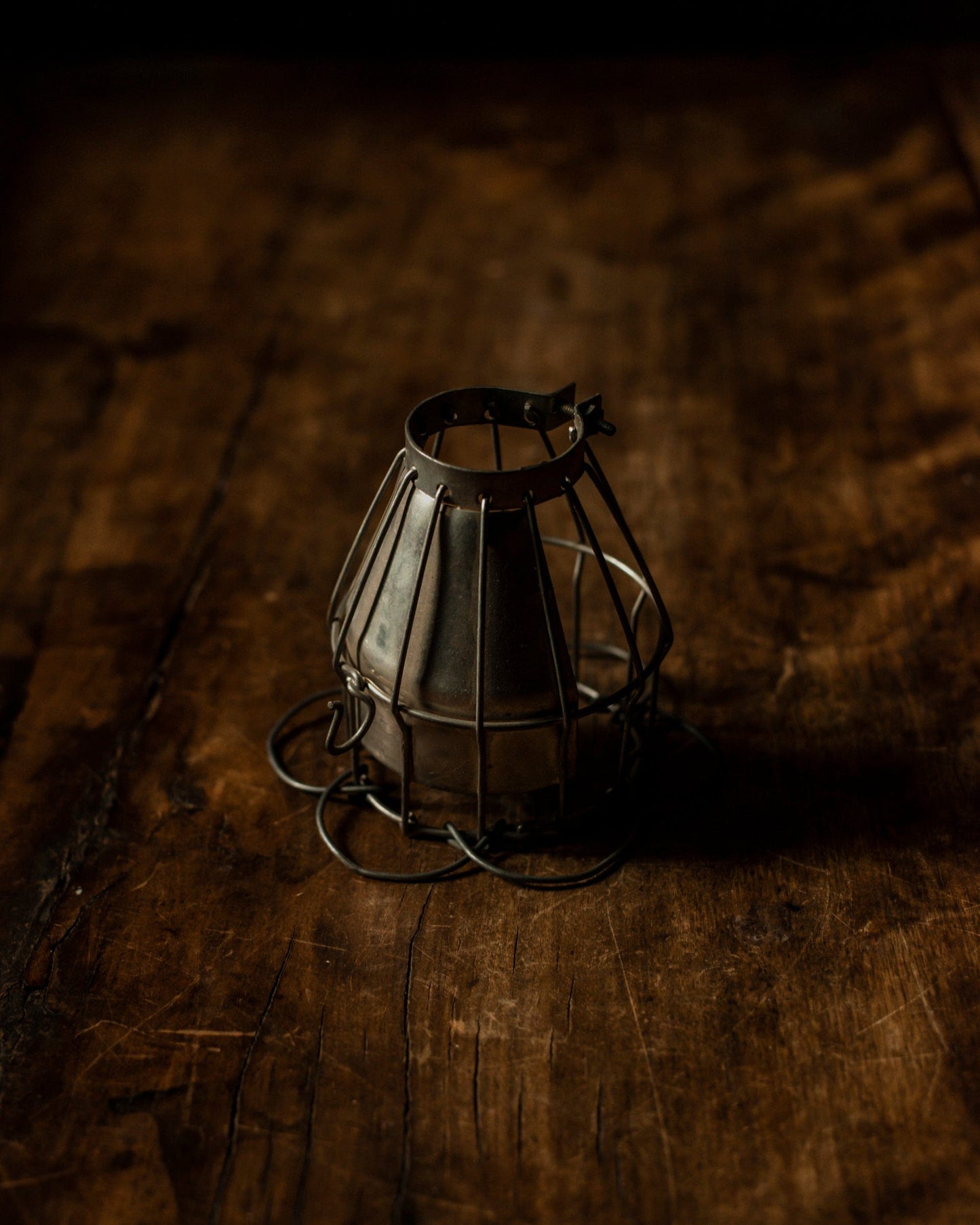 Cage Light Cover w/Transformable Edge