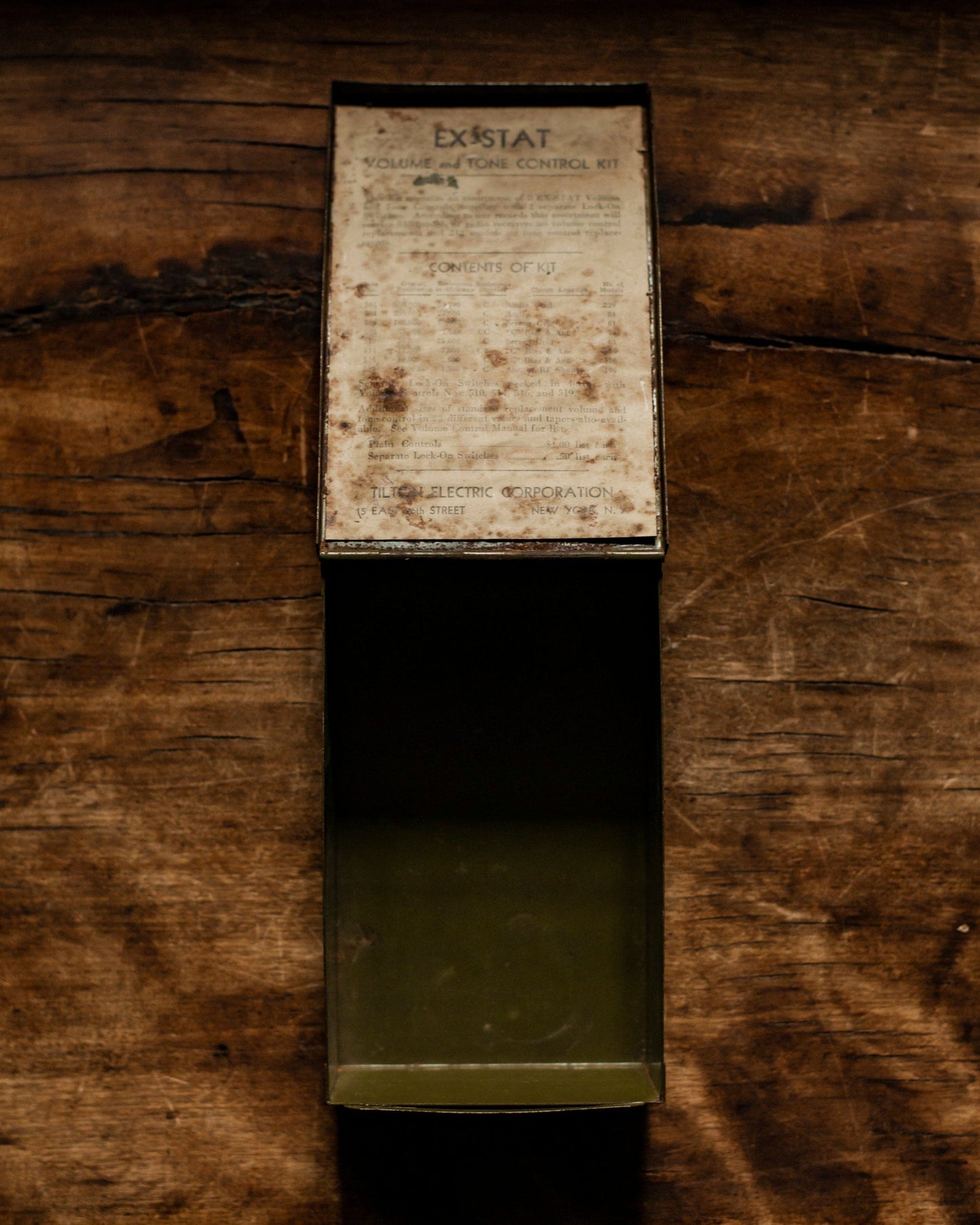 Ex-Stat Tone Control Kit Box