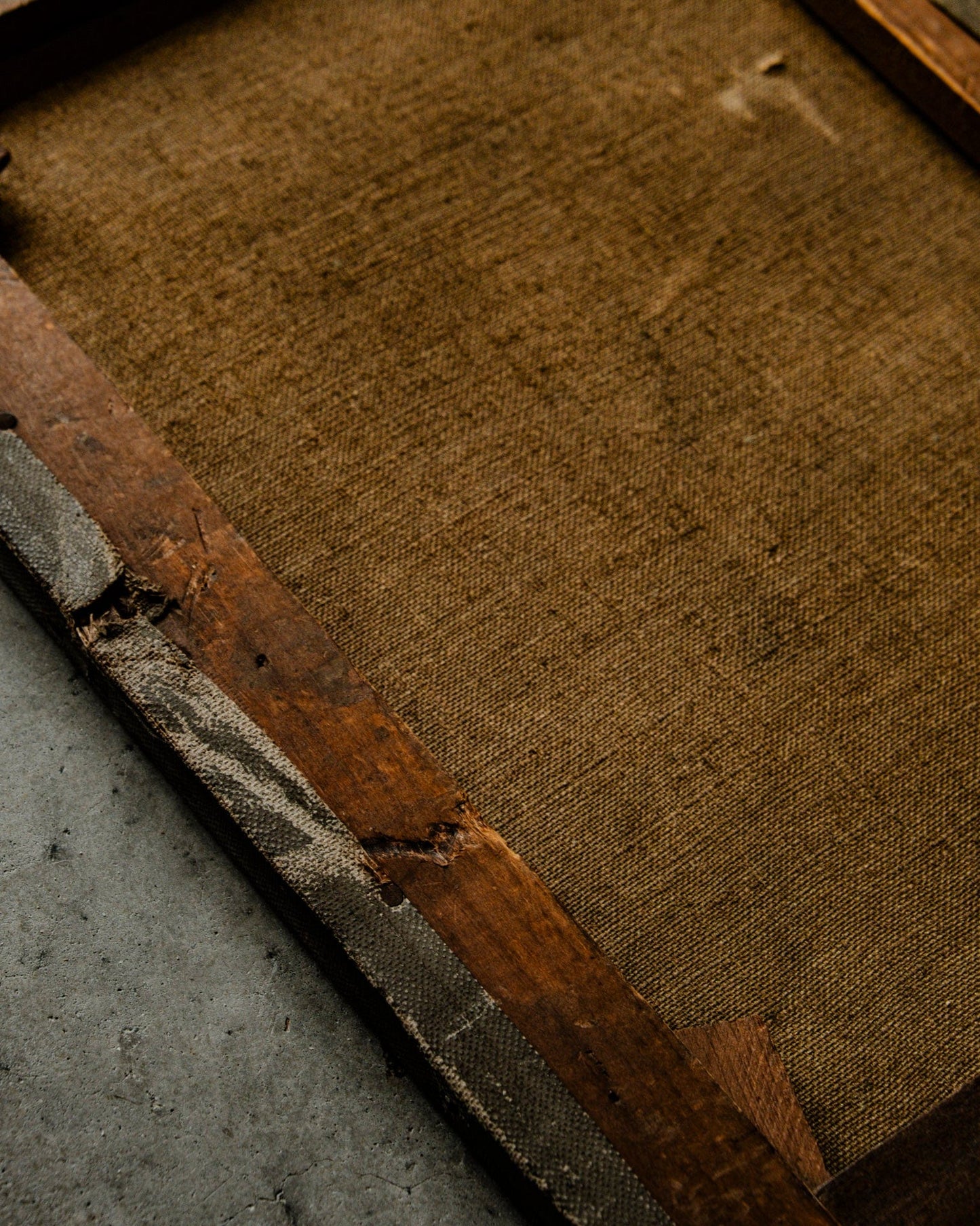 Mid-1800s German Canvas Oil Painting