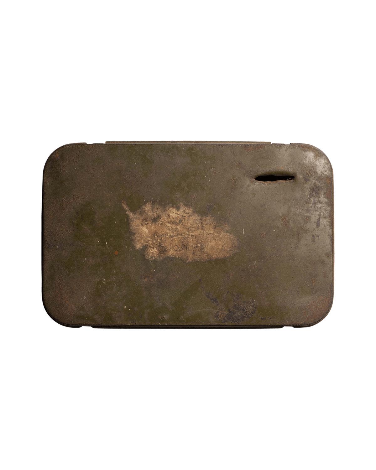 Miltary Green Homemade Piggy Bank
