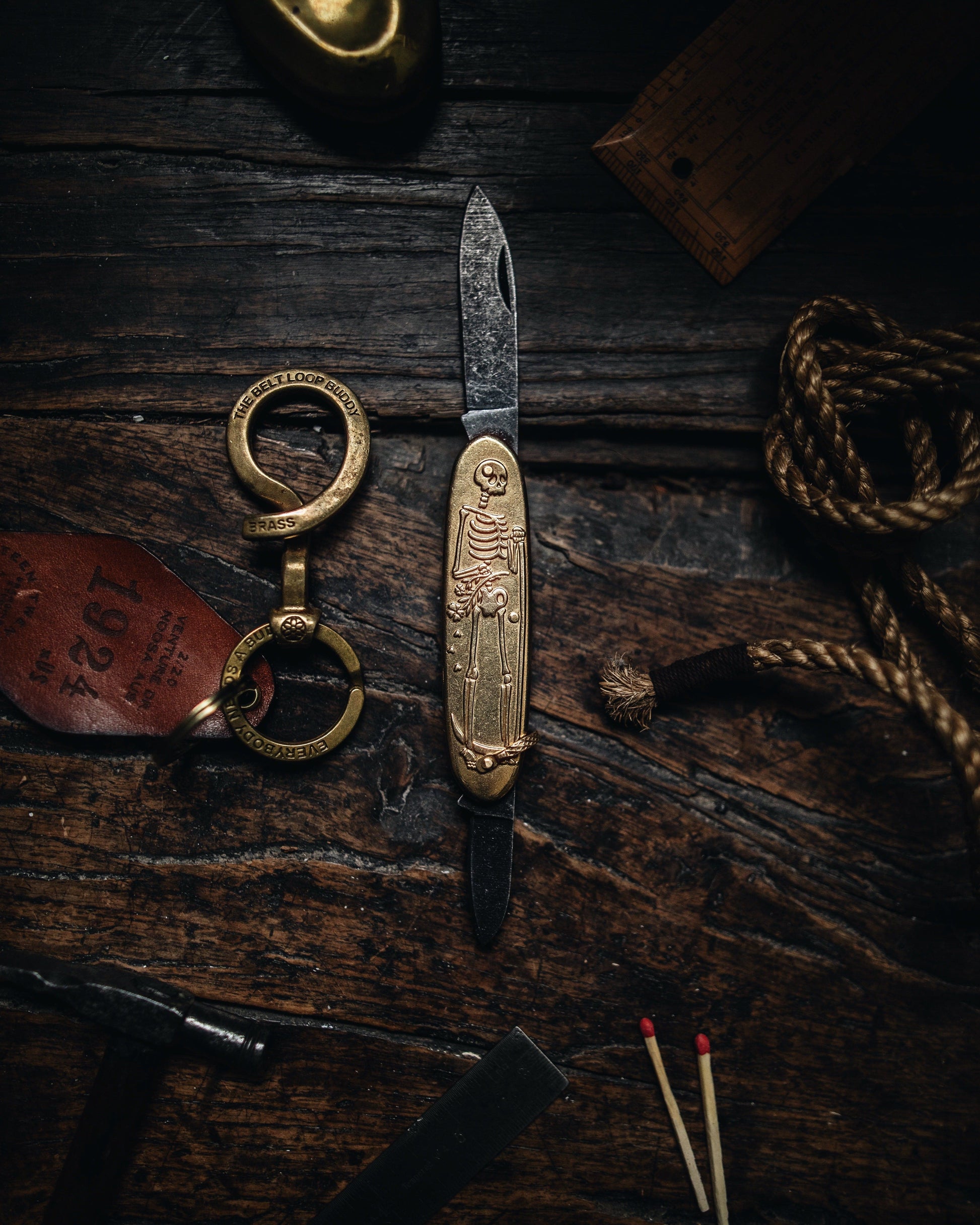 Mr Skelly Pocket Knife