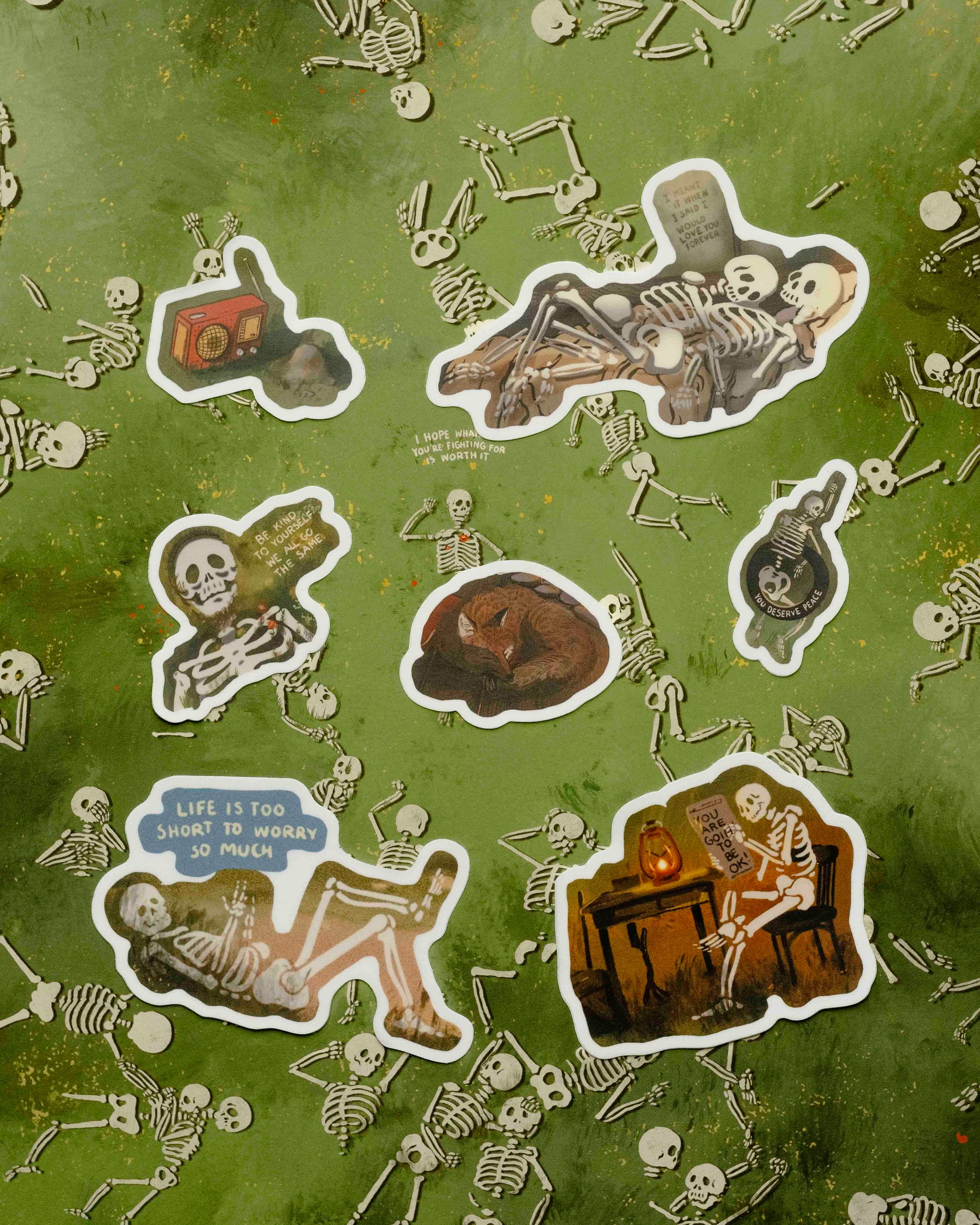 Mr. Skelly Sticker Pack!