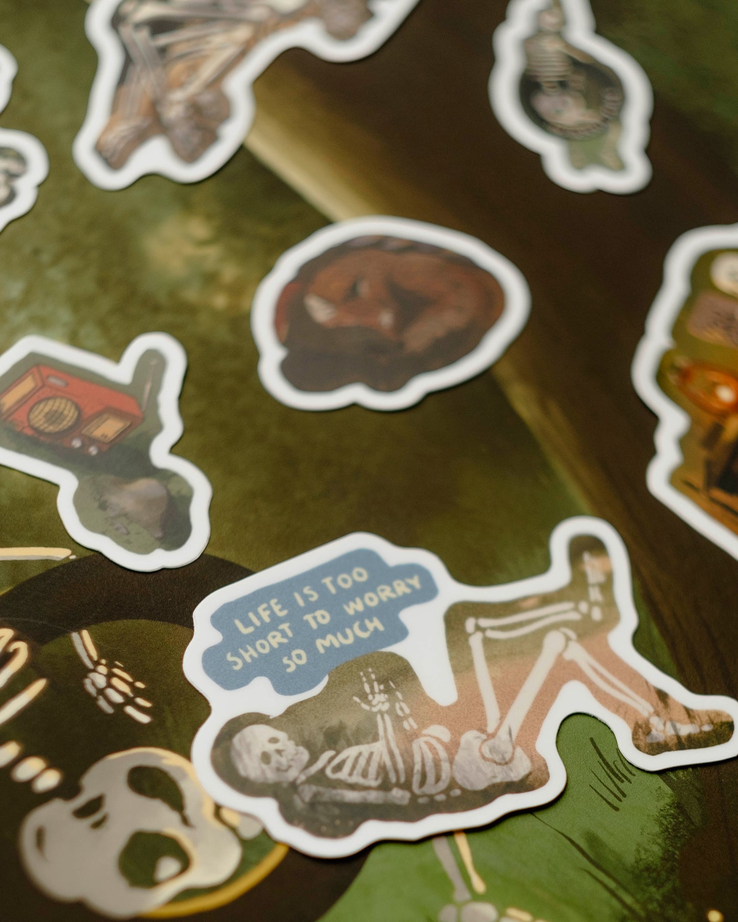 Mr. Skelly Sticker Pack!