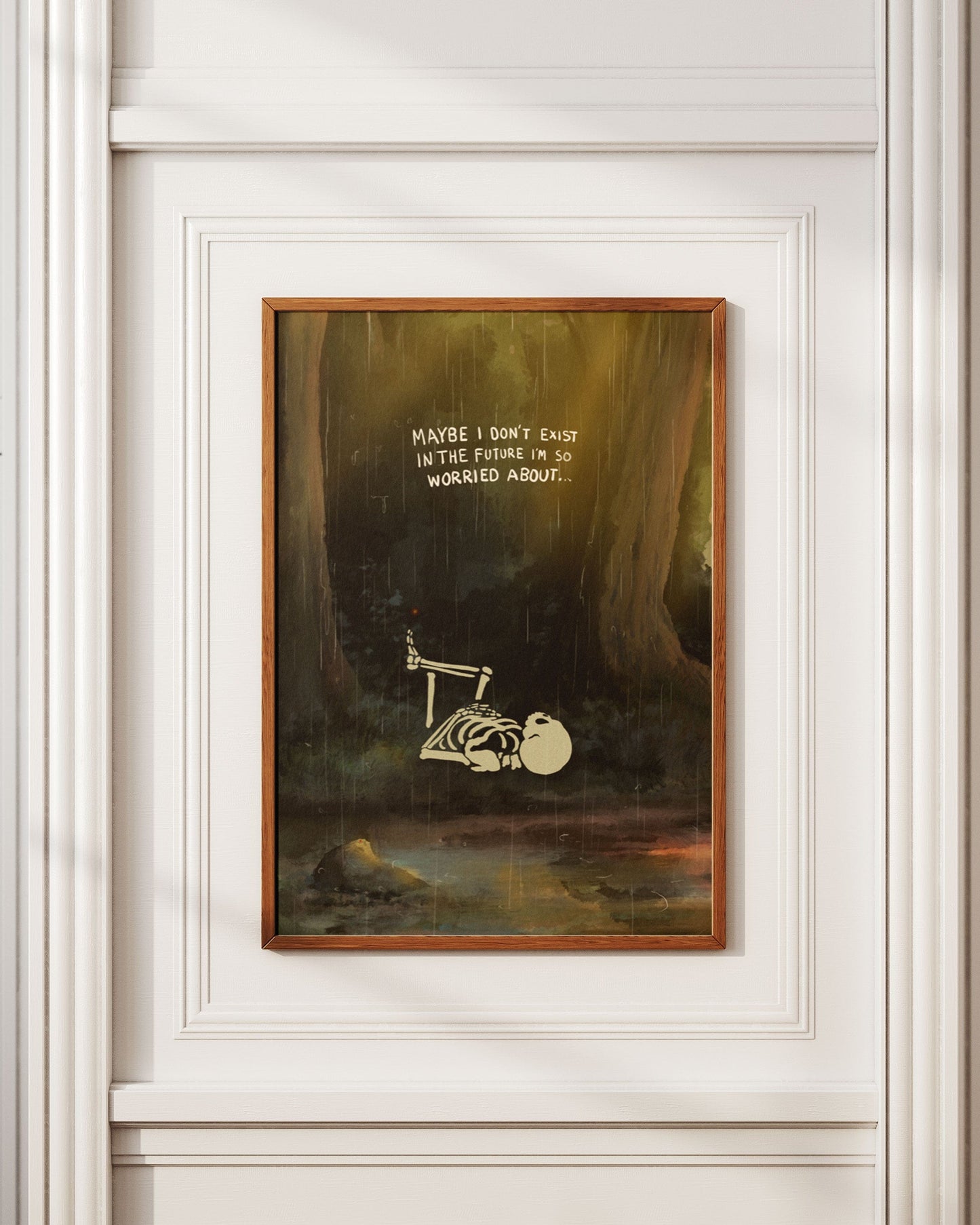 Print - Maybe I Don't Exist