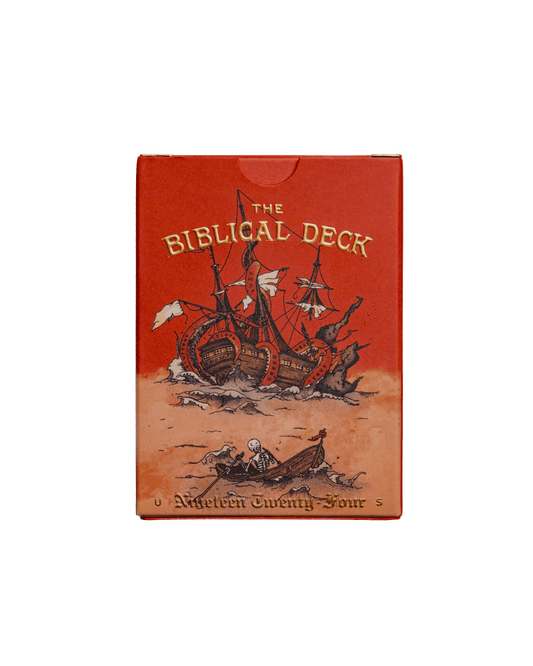 Red Bible Playing Cards