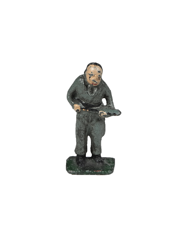 SMALL GREEN BARCLAY FIGURE