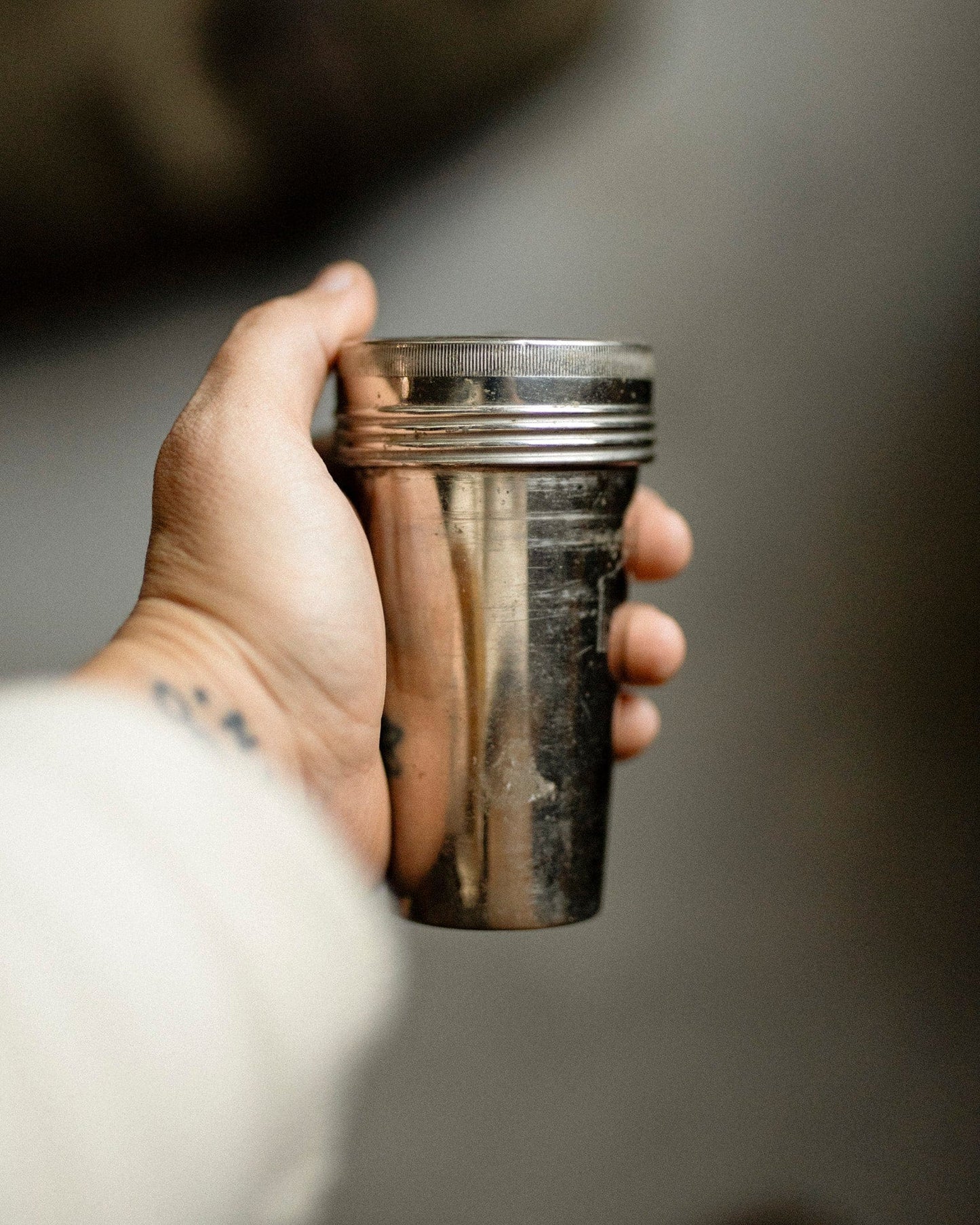 Stack of 4 Antique Landers, Frary & Clark Stirrup Cups