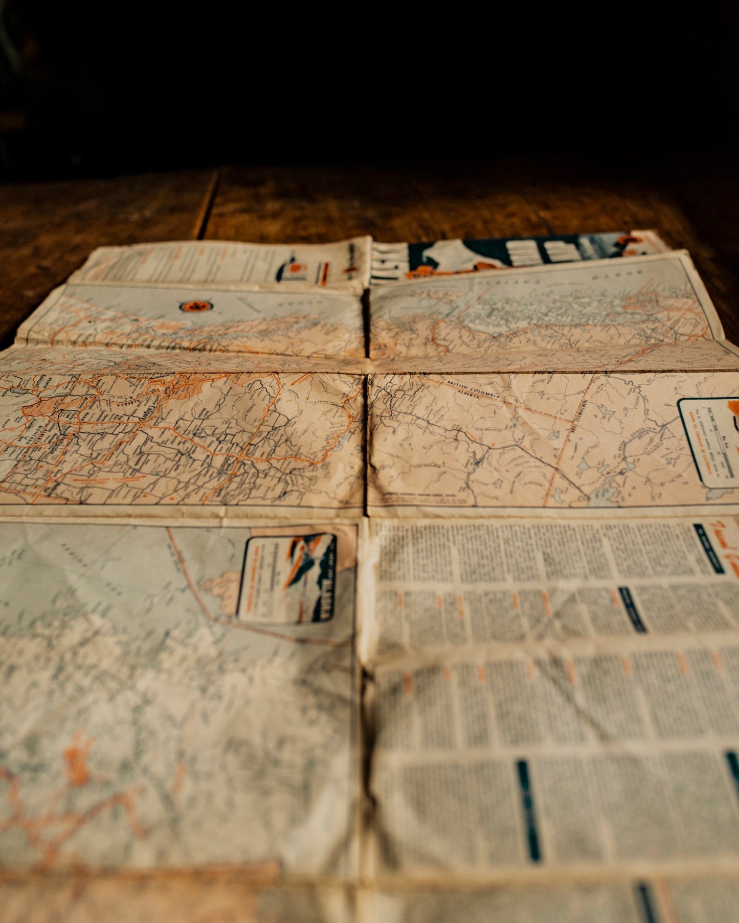 Union Oil Co Alaska Road Map + Travel Guide