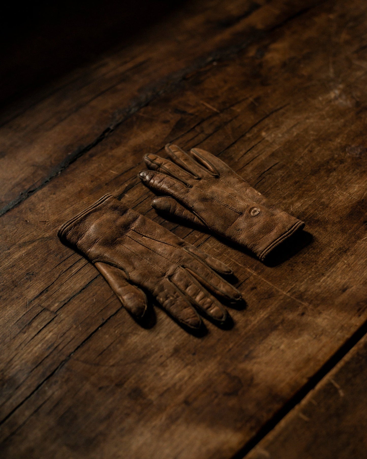 Vintage Leather Gloves