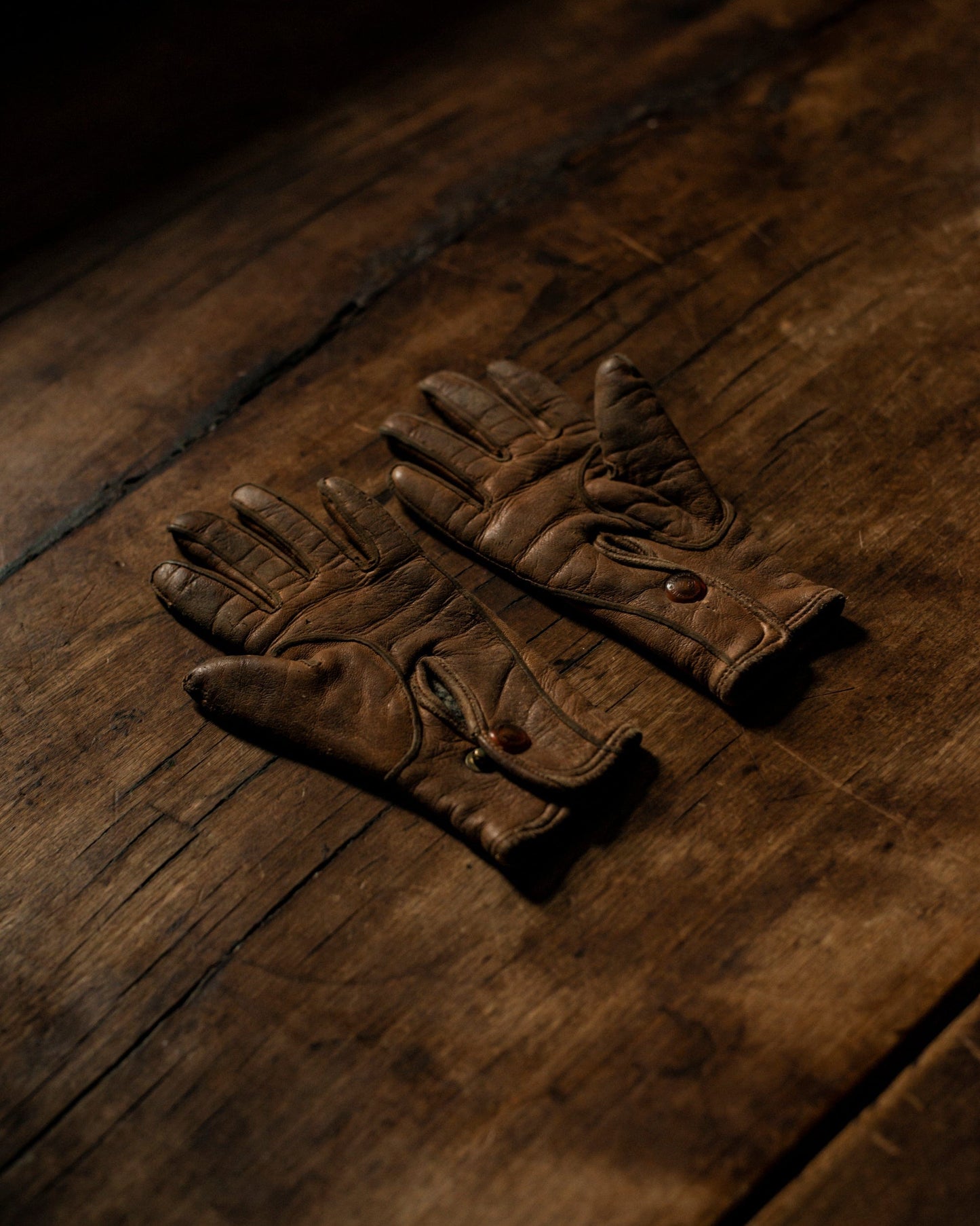 Vintage Leather Gloves