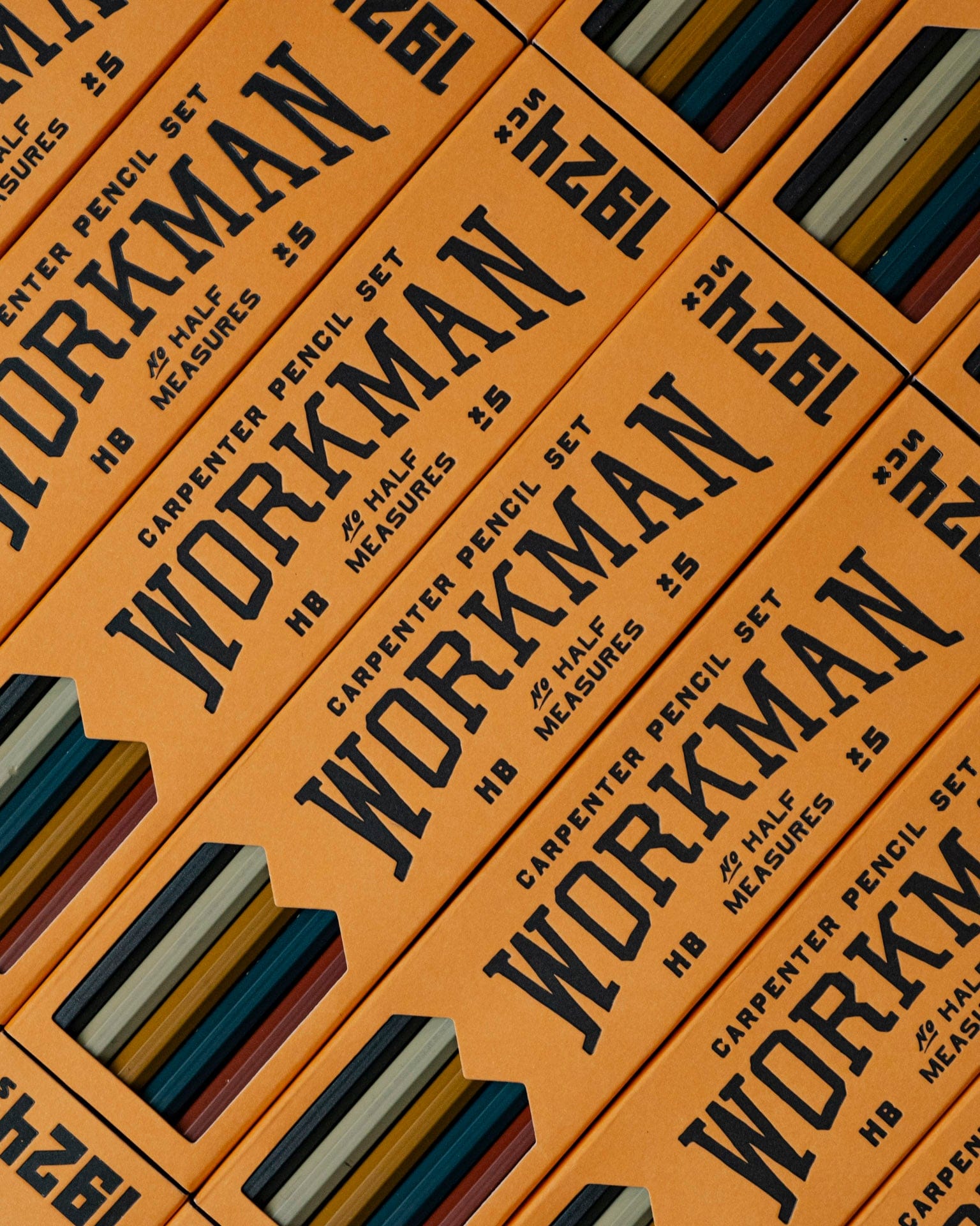 Workman Carpenter Pencil Set (x5)