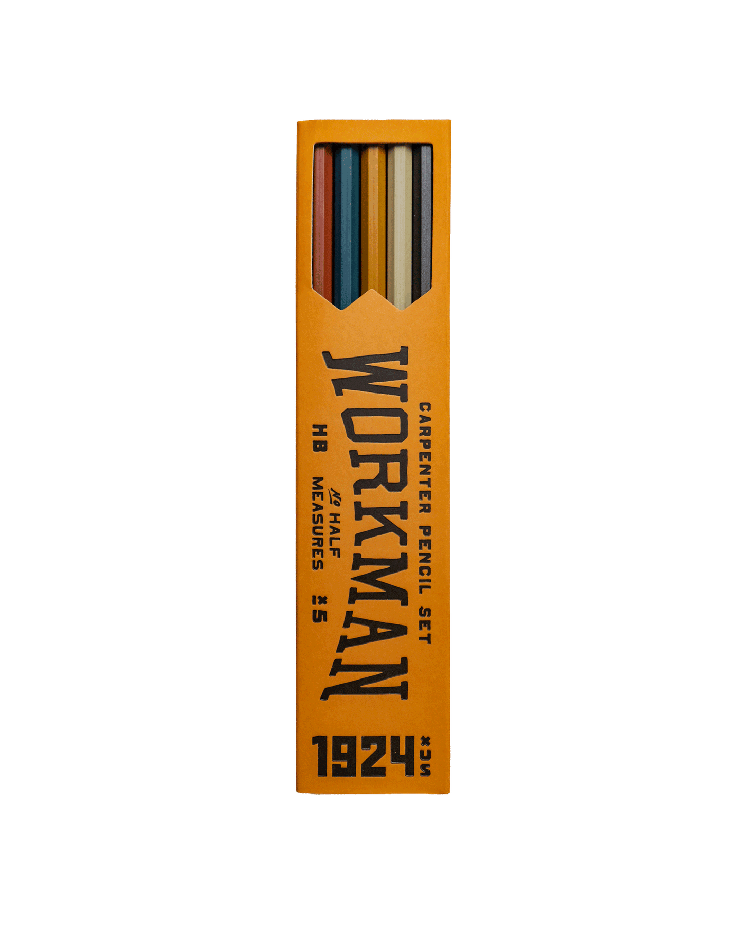Workman Carpenter Pencil Set (x5)