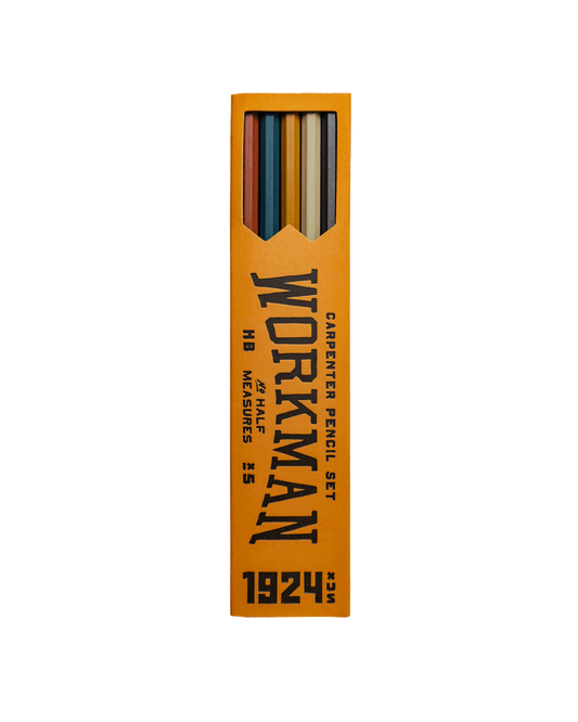 Workman Carpenter Pencil Set (x5)