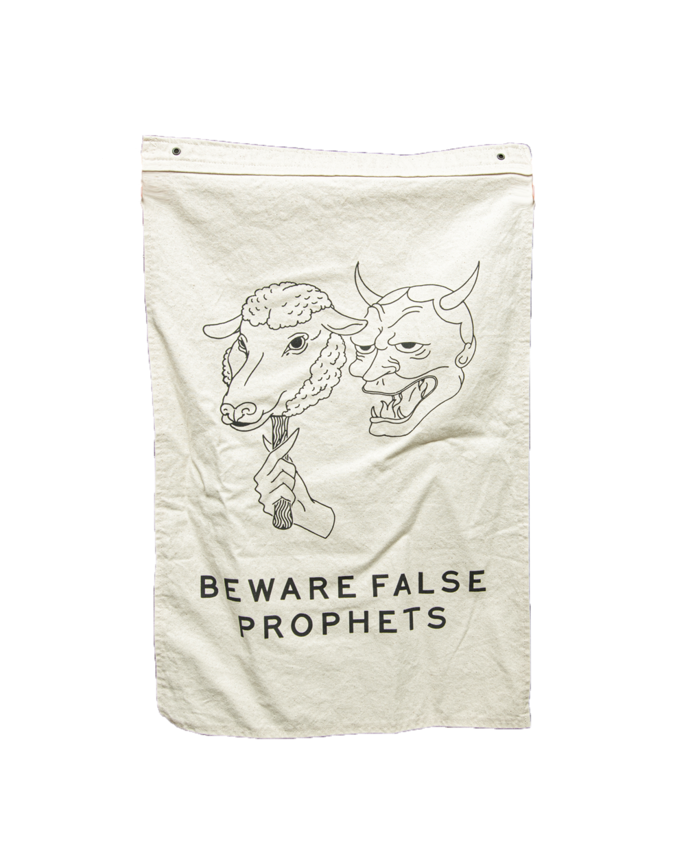 1924us Beware False Prophets - Flag
