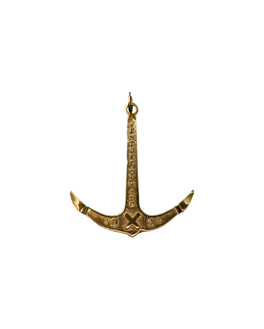 Wholesale - The 1924 Brass Anchor Keychain