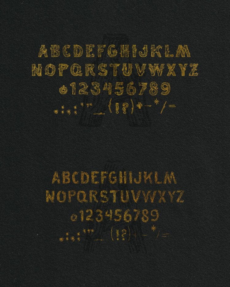 Forest Font by 1924us