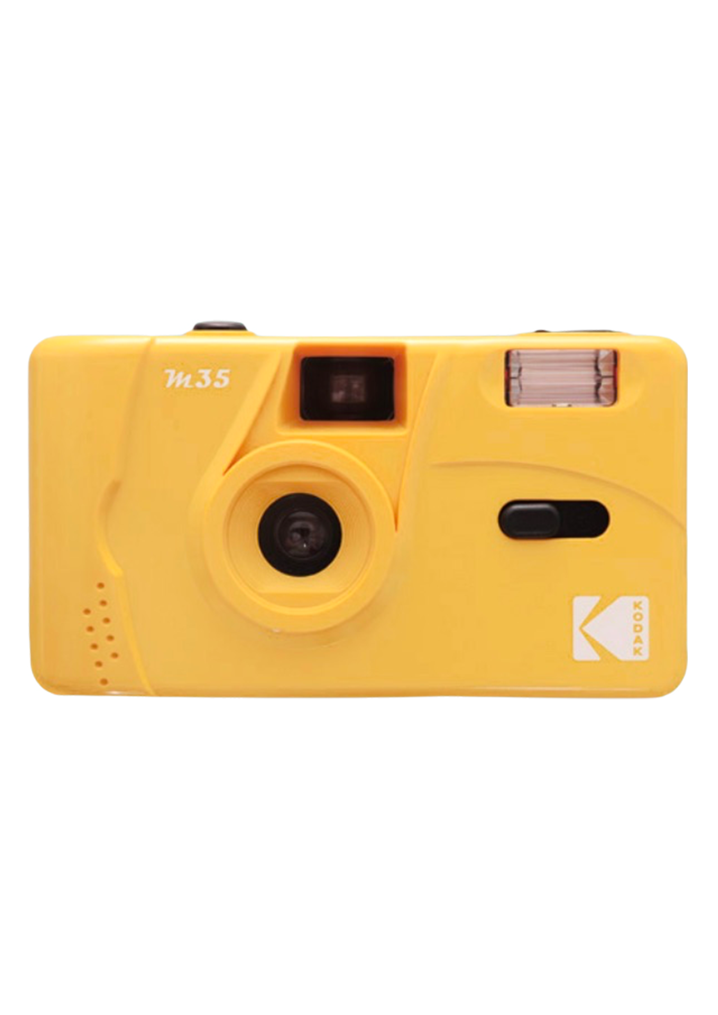 VC083 Yellow Kodak M35 35mm Camera Prop Rental - ACME Brooklyn