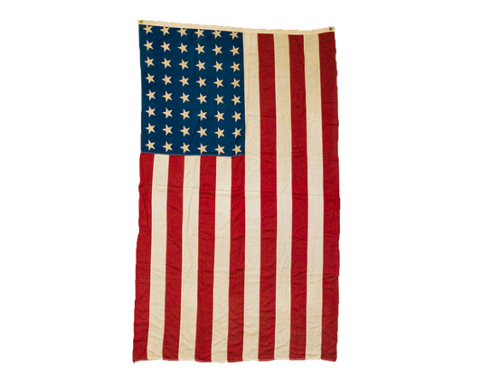 WOOL 48 STAR AMERICAN FLAG