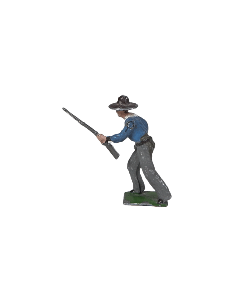 BARCLAY SOLDIER WITH MOVABLE RIFLE ARM