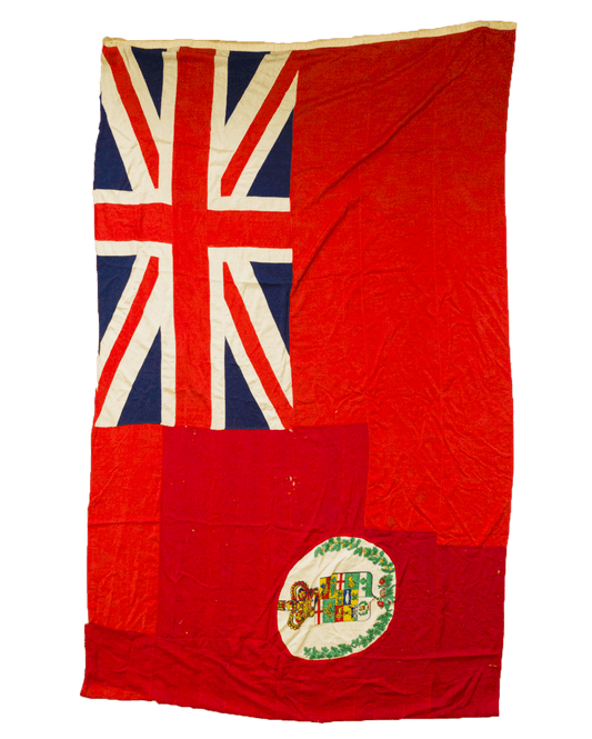 1877- 1922 MASSIVE AND RARE VINTAGE CANADIAN ENSIGN FLAG