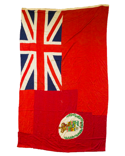 1877- 1922 MASSIVE AND RARE VINTAGE CANADIAN ENSIGN FLAG