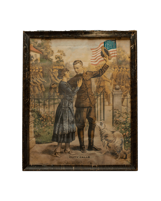 1917 'Duty Calls" Original Print