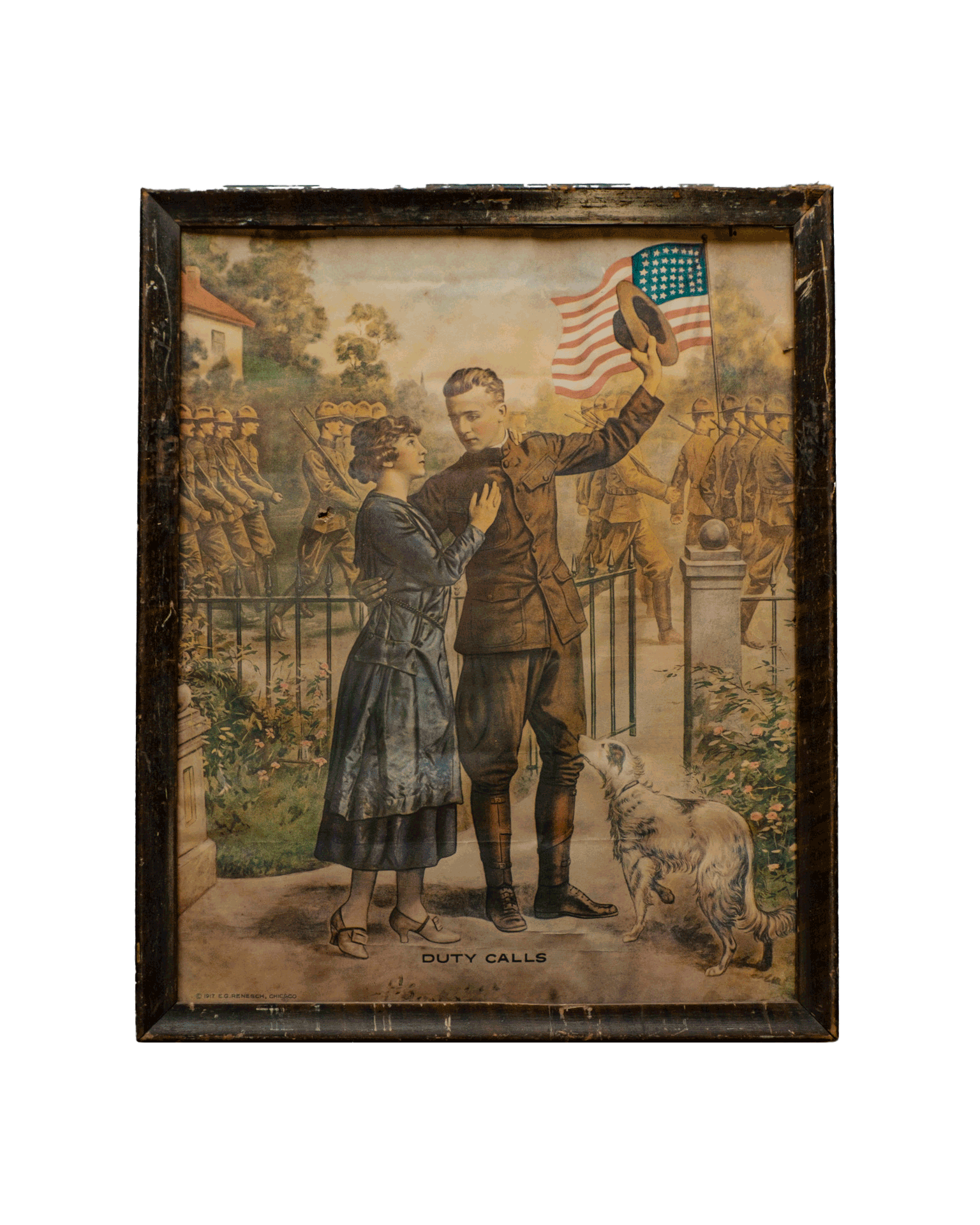 1917 'Duty Calls" Original Print