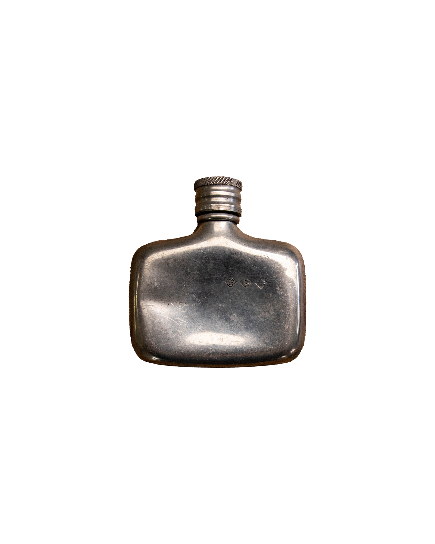 Pewter pocket flask