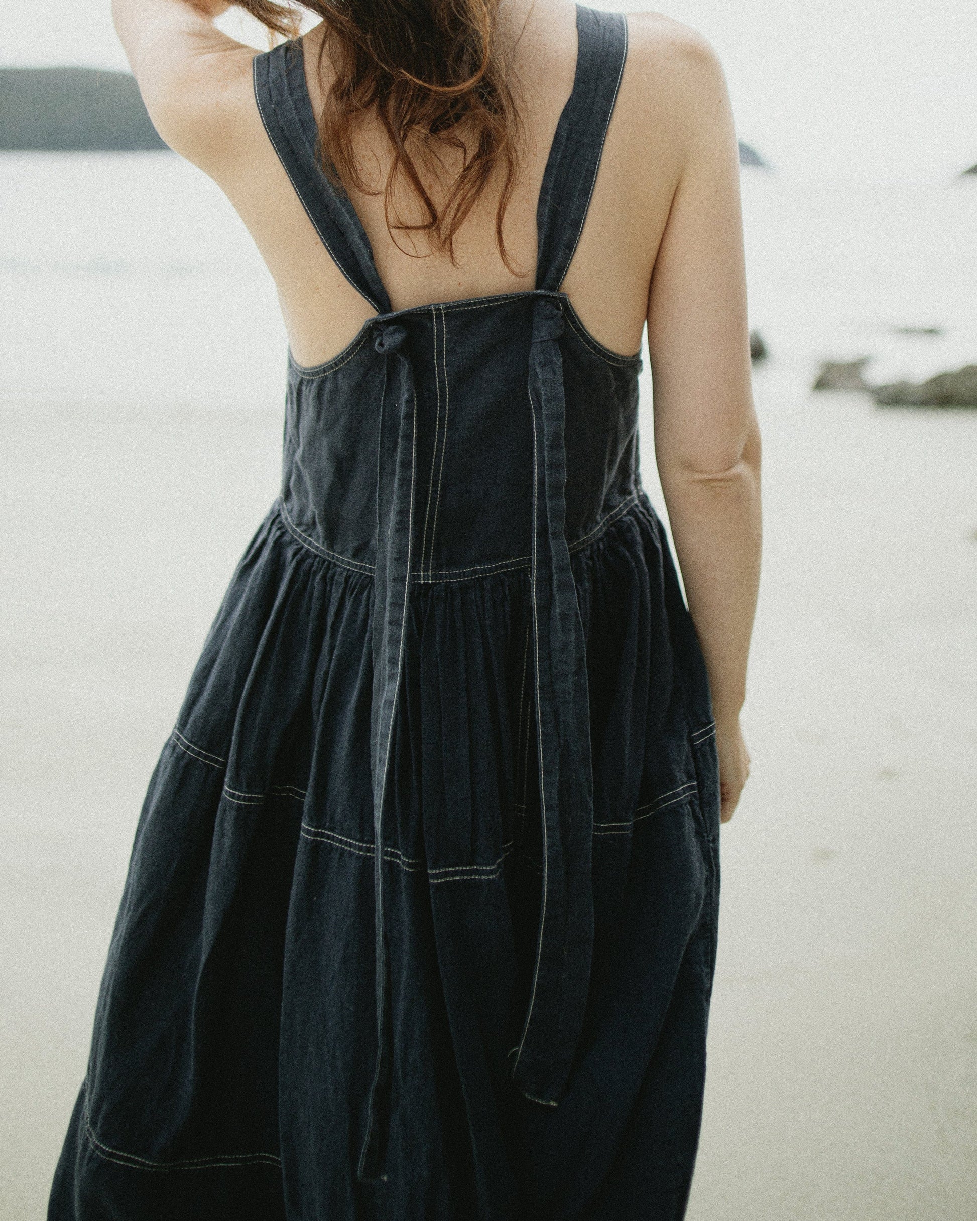 Pinafore Dress No. 1 Boro Natural / S-M Pinafore Dress No. 1 Boro Natural / S-M