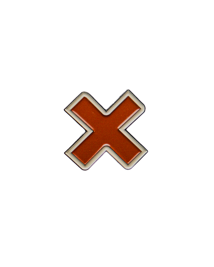 Enamel Pin - X