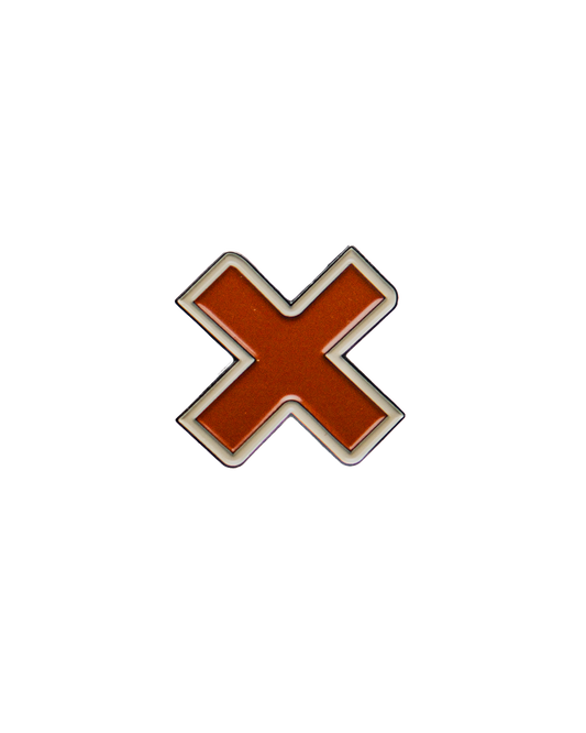 Enamel Pin - X