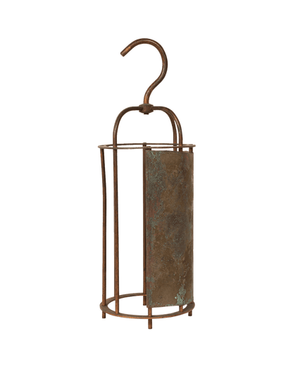 1930s Copper Work Light Cover