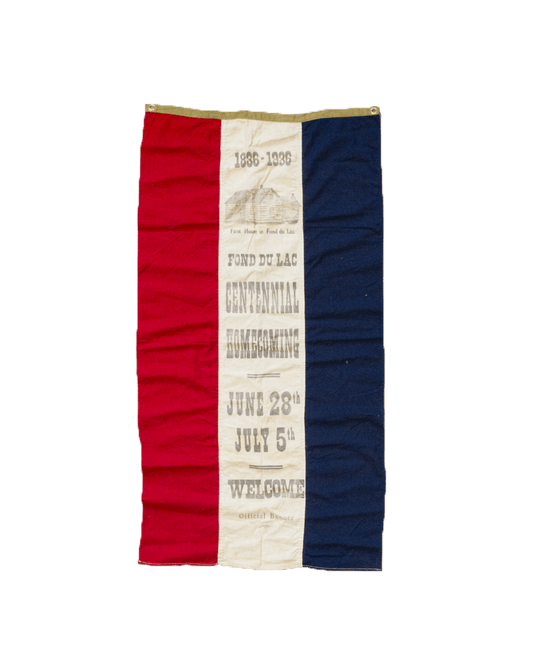 1936 FOND DU LAC CENTENNIAL FLAG