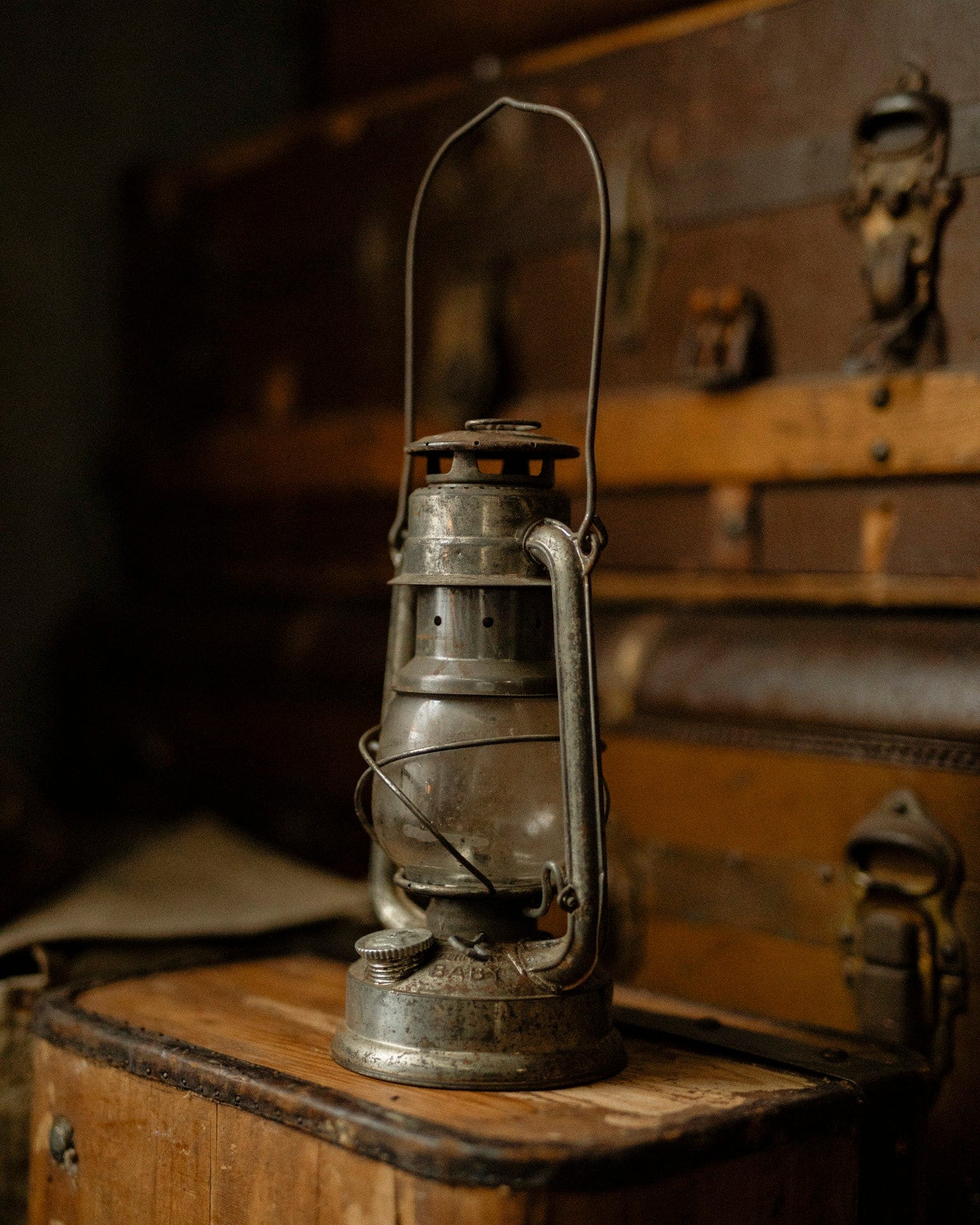 1940s Fuer Hand West-German Lantern Baby