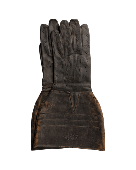 1950s Grinnell Leather Motorcycle Gloves