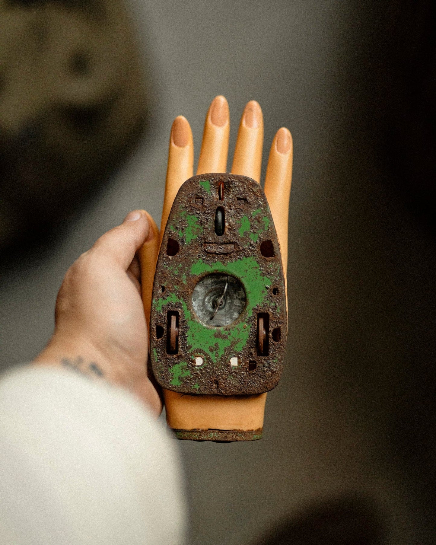 1950s Japanese Helping Hand Wind-Up Toy