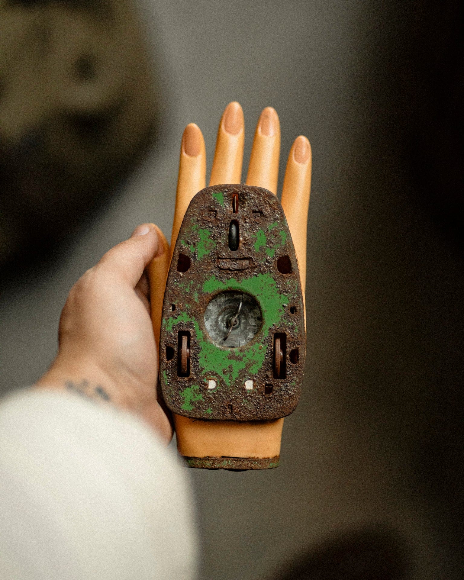 1950s Japanese Helping Hand Wind-Up Toy