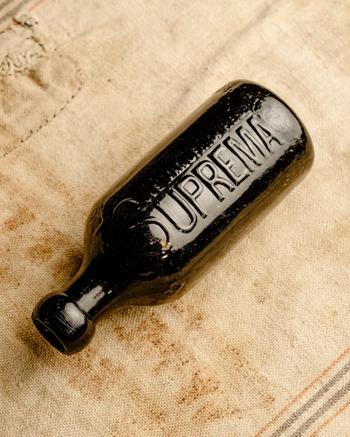 19th Century Batey & Co Suprema Glass Bottle