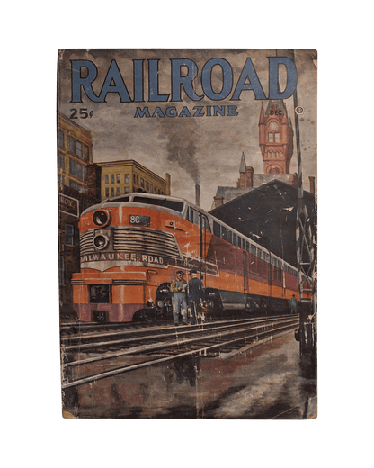 25c December Railroad Magazines