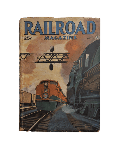 25c October Railroad Magazines