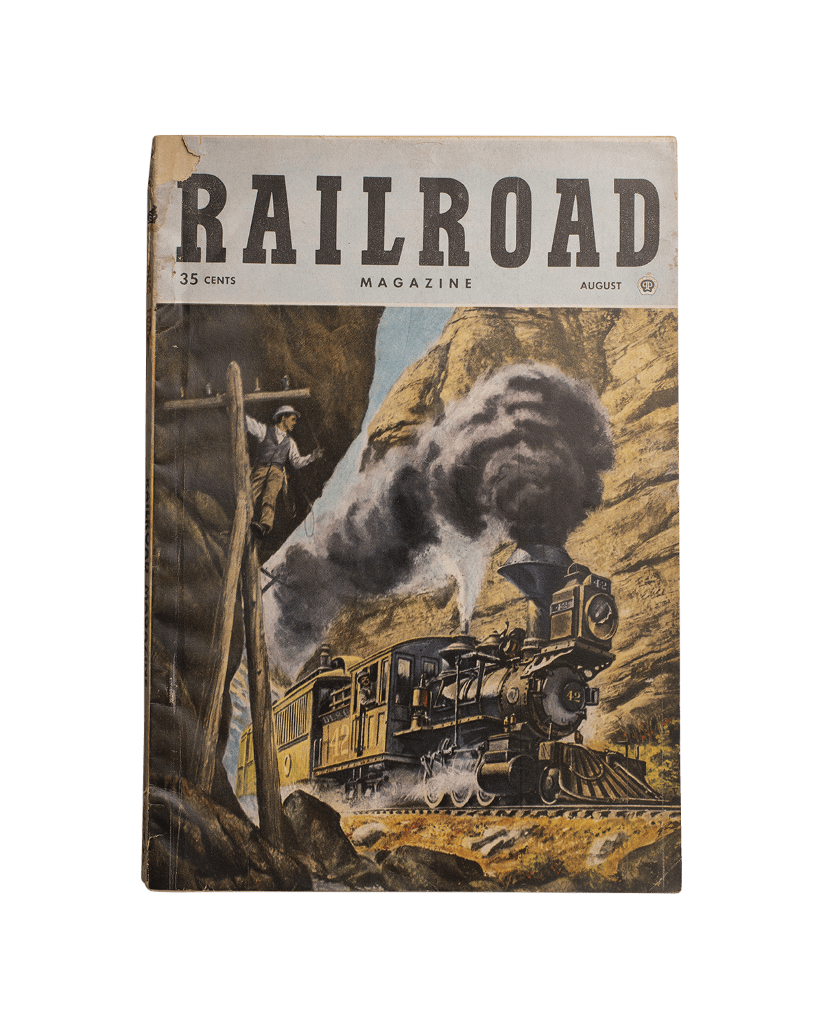 35c August Railroad Magazines