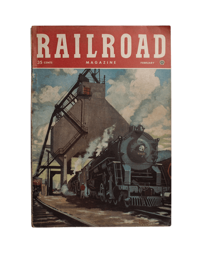 35c February Railroad Magazines