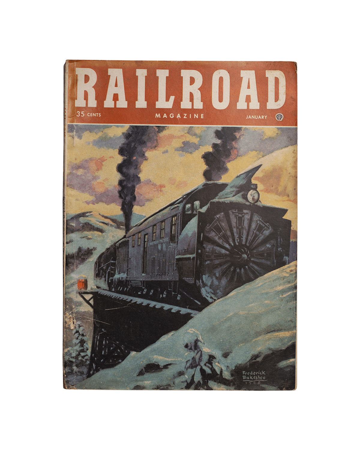 35c January Railroad Magazines