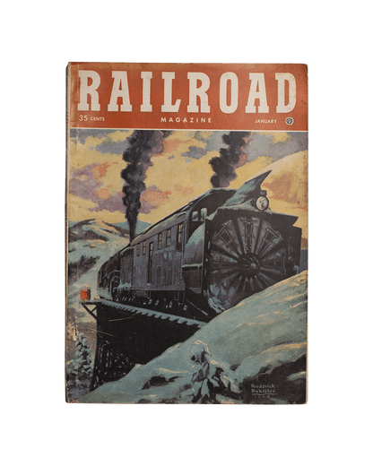 35c January Railroad Magazines