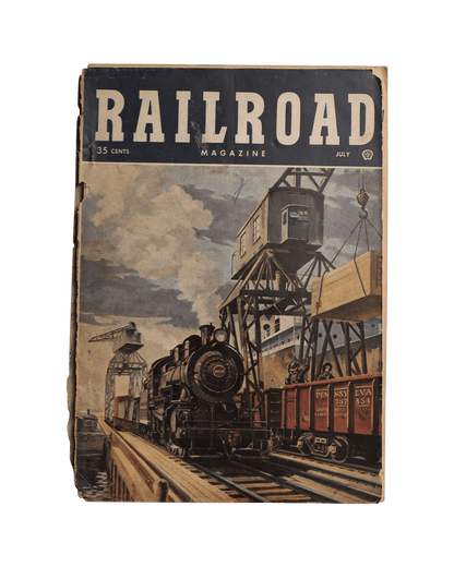 35c July Railroad Magazines